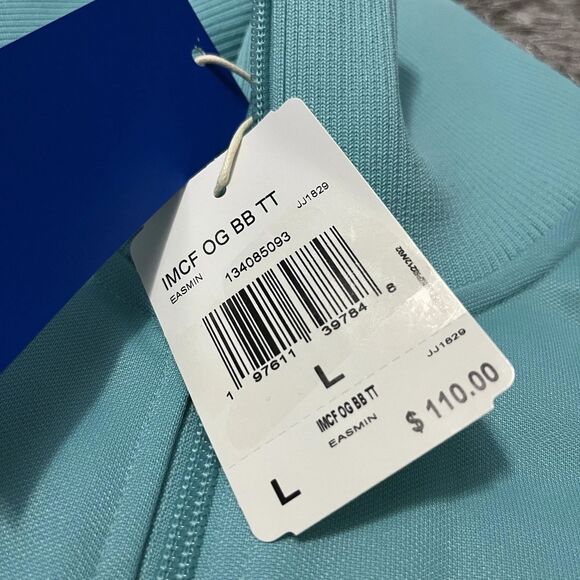 Adidas Originals Aqua MLS Inter Miami CF 24’ Full-Zip Jacket Men’s Large JJ1829 - Picture 5 of 15